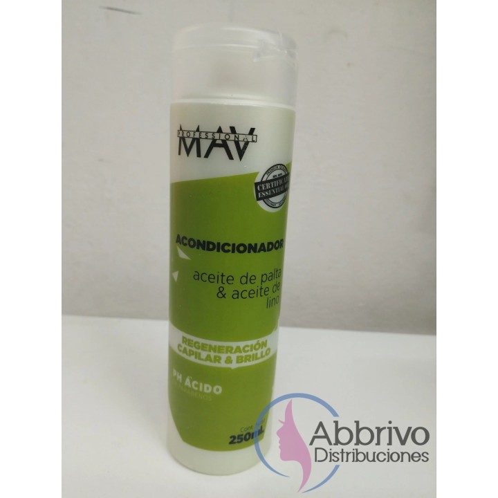Acondicionador de Palta y Lino. Mav. 250ml.