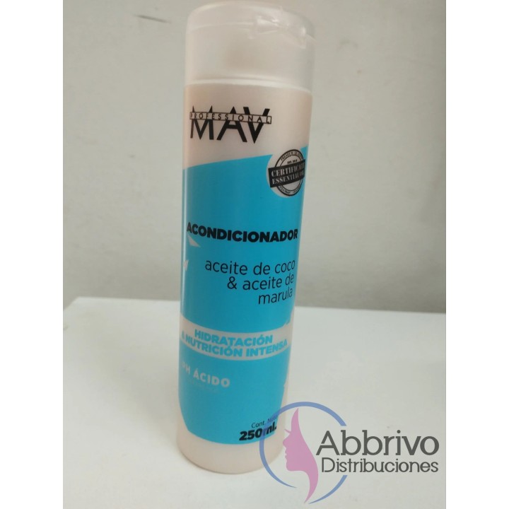 Acondicionador de Coco y Marula. Mav. 250ml