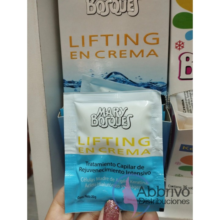 Lifting Capilar Mary Bosques en sobre