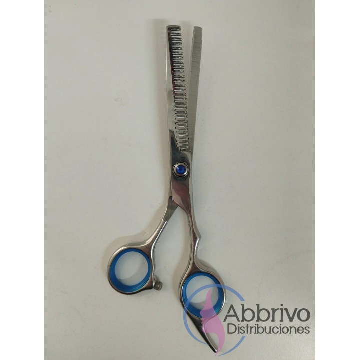 Tijera de peluqueria Punto Azul Pulir Mozku