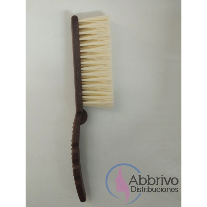 Cepillo de Barbero cuello mango plastico chico – Eurostil 50501