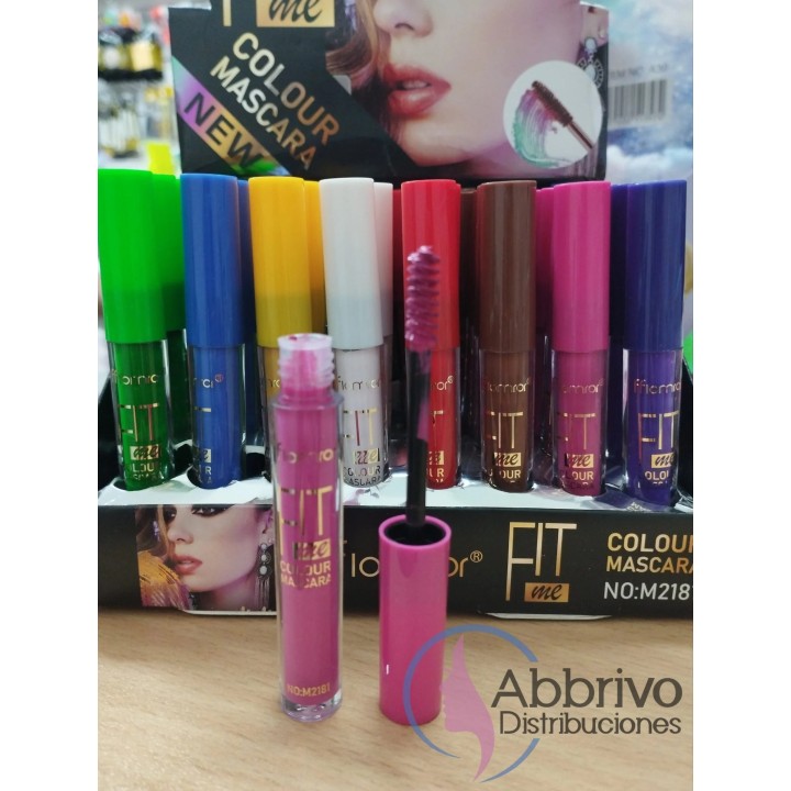 Máscara de pestañas de colores Fit Me