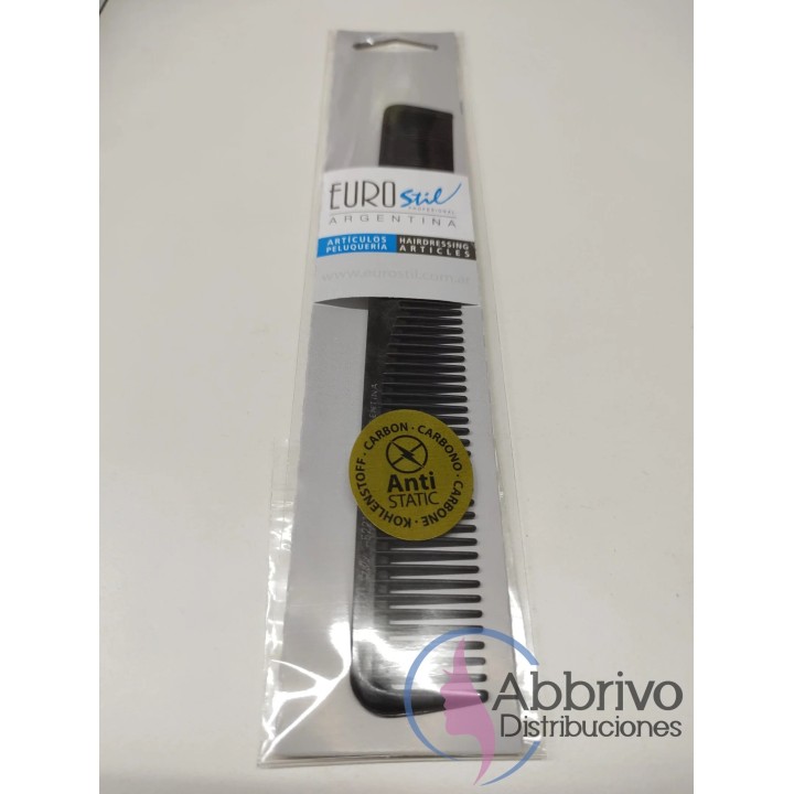 Peine Batidor Corte Carbono (50115) – Eurostil