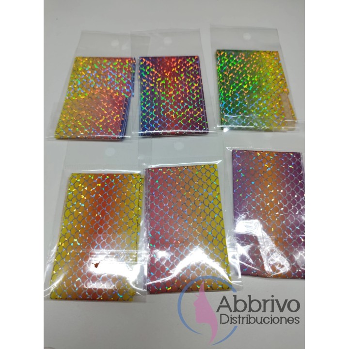 Papel Foil Cola de Sirena Bolsita