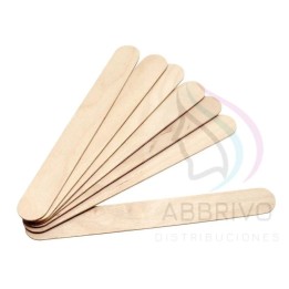 Espátula para depilar bozo – Baja lengua x 12 un.