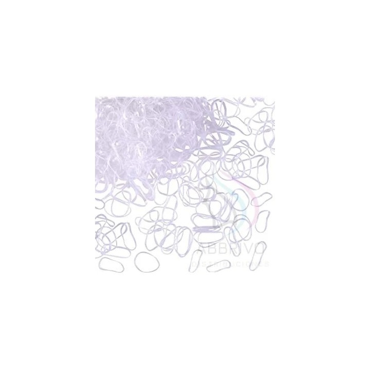Banditas para trencitas x 250 transparentes B300 – Jessamy