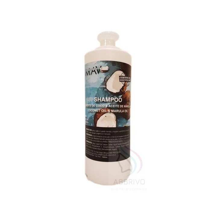 Shampoo aceite de coco & marula x 1000ml