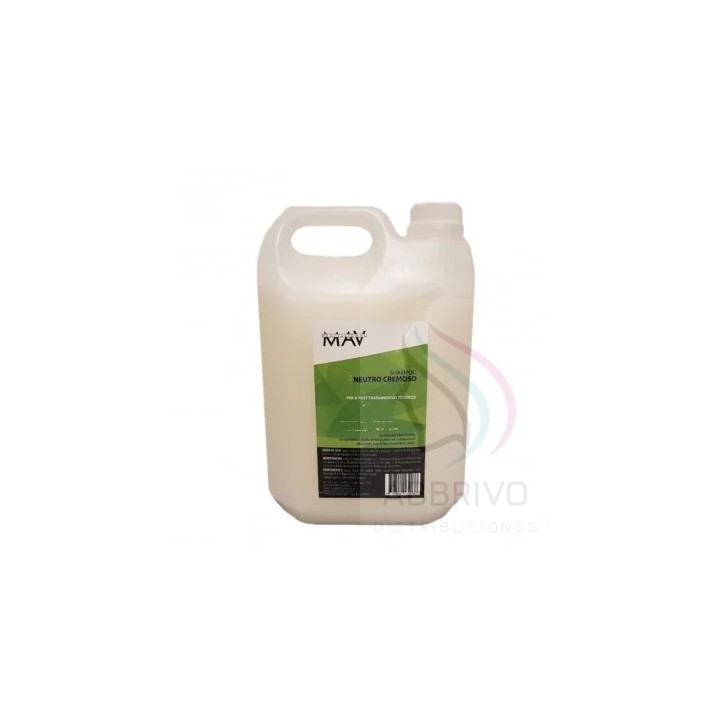 Shampoo Neutro Pre & Post Tratamientos x 5000ml