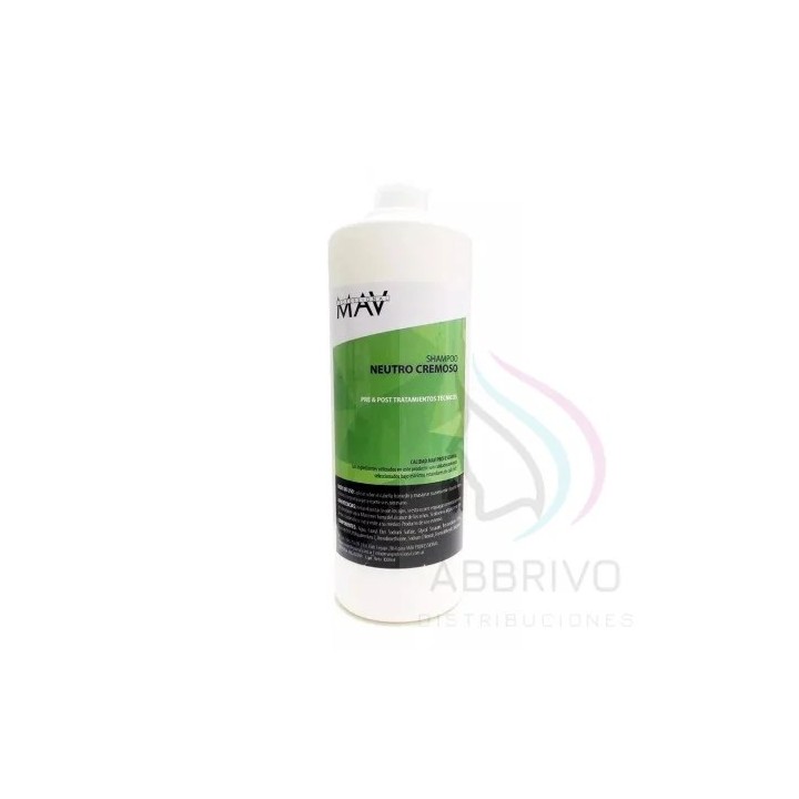 Shampoo Neutro Pre & Post Tratamientos x 1000ml