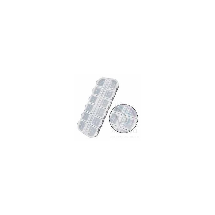 Caja Organizador de Strass x 12 PVC