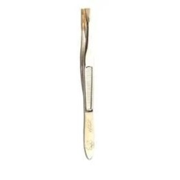 Pinza p/depilar XZN punta dorada x unidad P430
