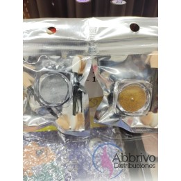Polvo para uñas efecto espejo