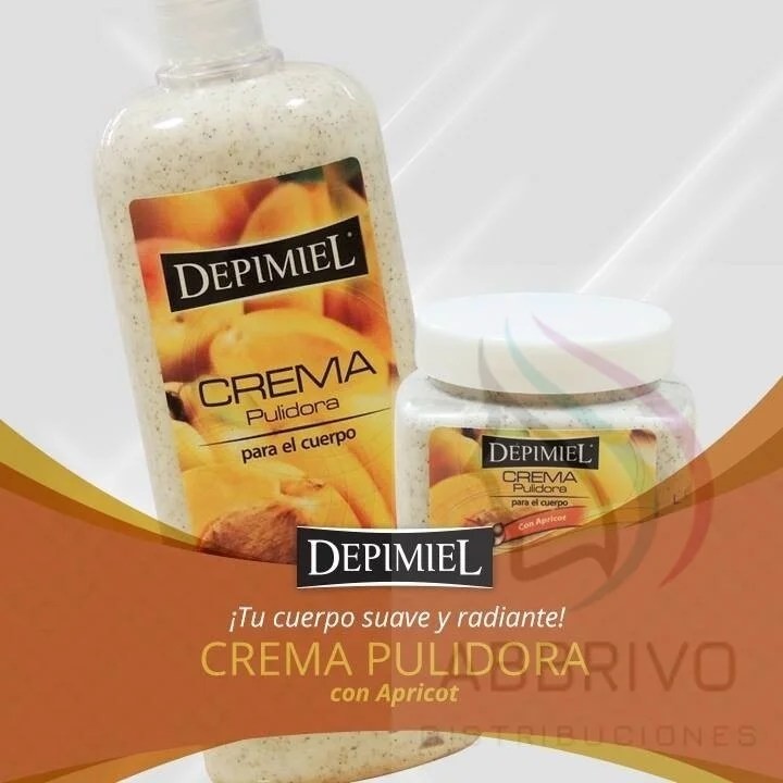 Crema Pulidora Exfoliante c/apricot  - Depimiel