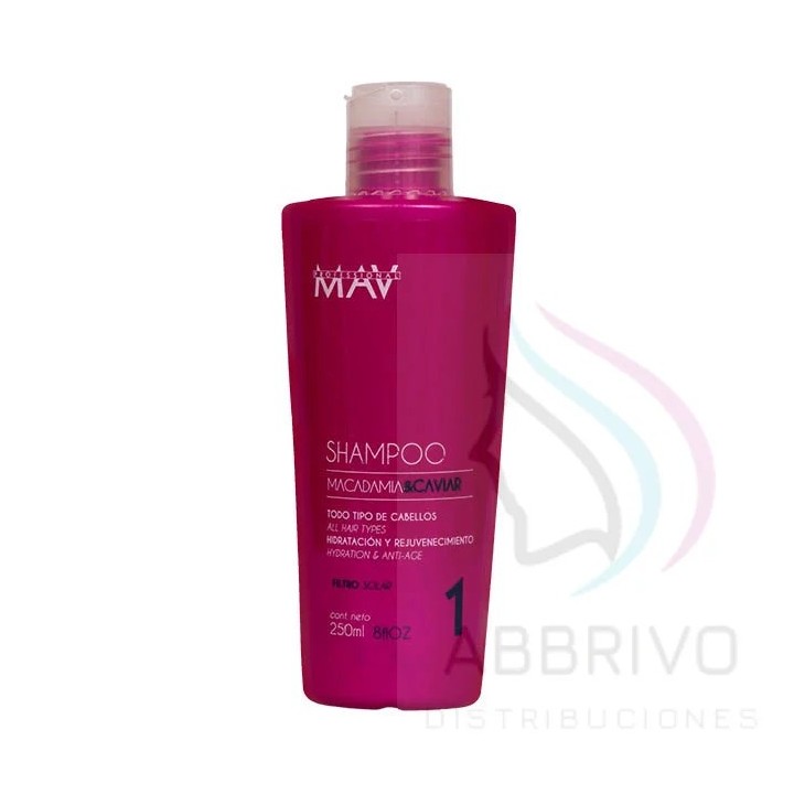 Shampoo MACADAMIA & CAVIAR x 250ml