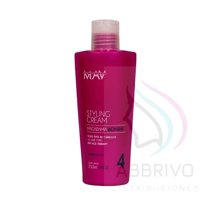 Crema de Peinar Leave in MACADAMIA & CAVIAR x 250m