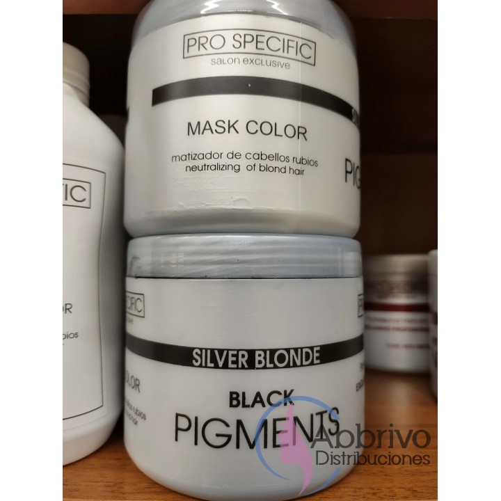 Mascara color matizadora PRO SPECIFIC BLACK x 500ml