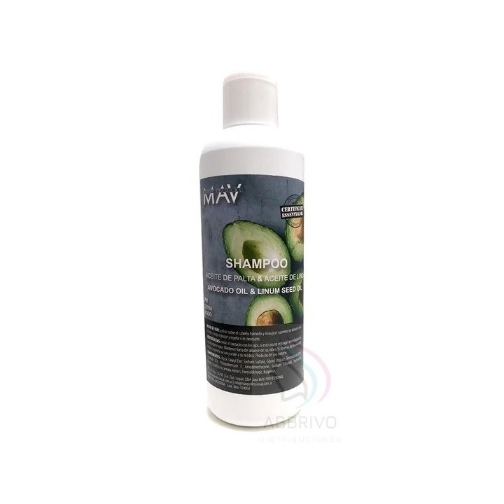 Shampoo aceite de palta & lino x 1000ml
