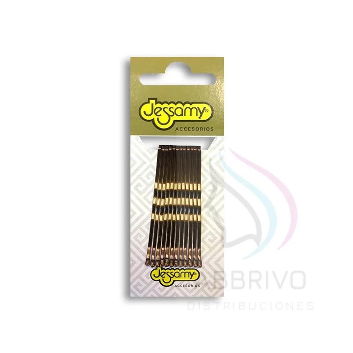 Clips Jessamy Acero Rubio (invisible) C758