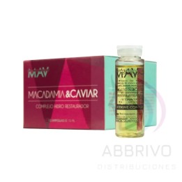 Caja de Ampollas Macadamia & Caviar 12 x 15ml - MAV