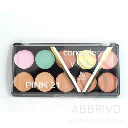 Correctores en crema x 8 V-Face - Pink 21