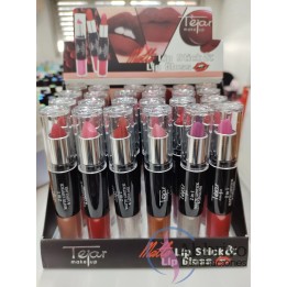 Lápiz labial Matte + Brillo c/aplicador  (2670) - Tejar