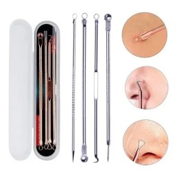 Set aguja removedor de puntos negros x 4