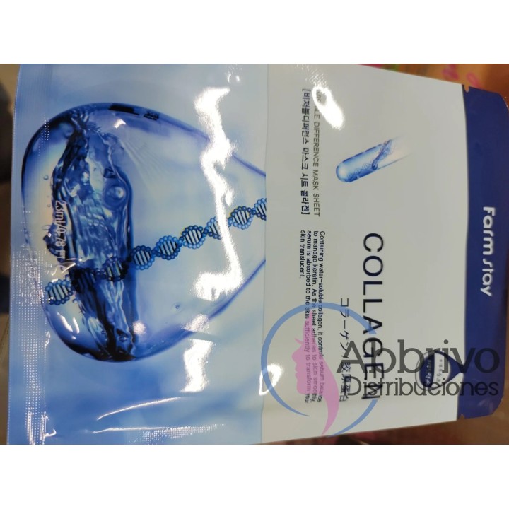 Mascarillas faciales con colágeno Variedad
