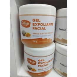 Gel exfoliante facial Arroz y Bitter Orange x 250g - Collage