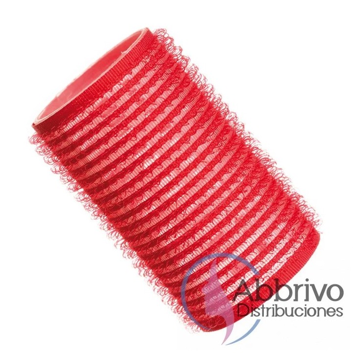Bolsa 6 un. bucles rojos 36mm - Eurostil