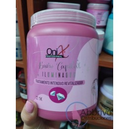Iluminador Capilar. Tratamiento Intensivo Revitalizador. 1 kilo. Onix