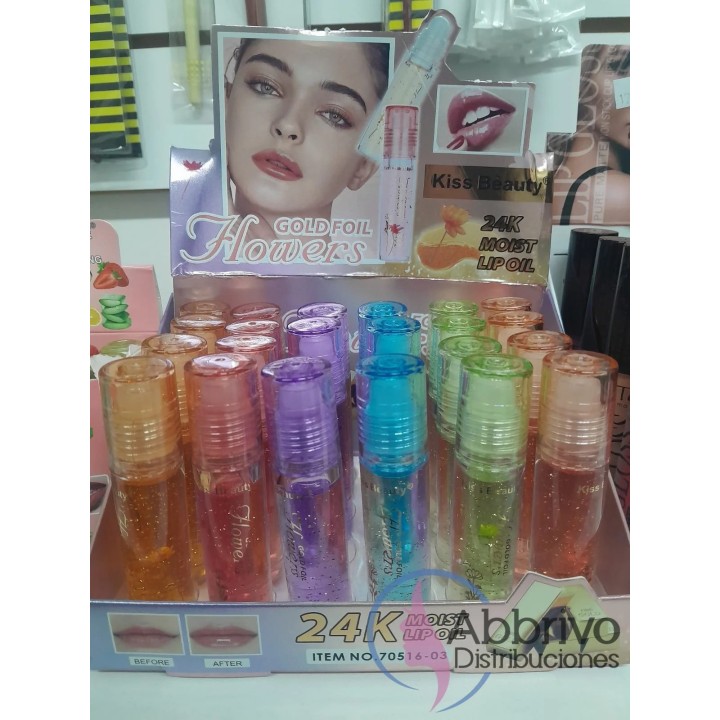 Labial brillo flowers