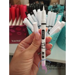 Delineador tipo Fibra Blanco Fit me