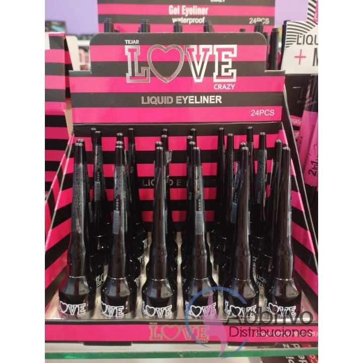 Delineador liquido punta pluma Tejar Love Crazy