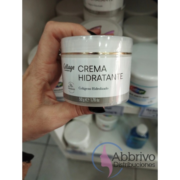 Crema Hidratante con Colageno Hidrolizado. Collage. 50 grs