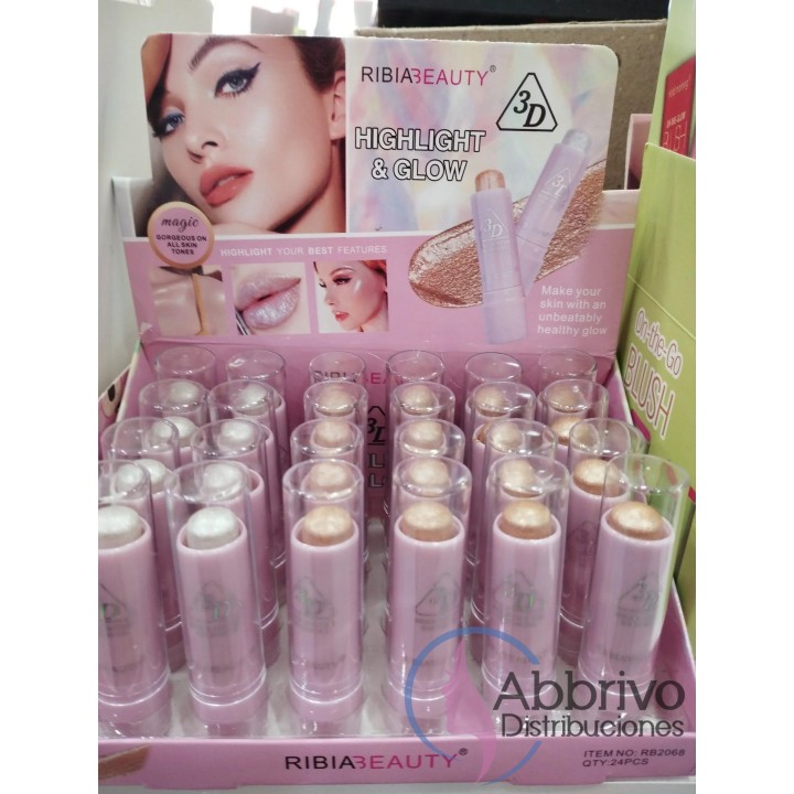Iluminador en barra Highlighter 3D