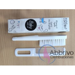 Kit de cepillo y peine Baby. EuroStil. 50319