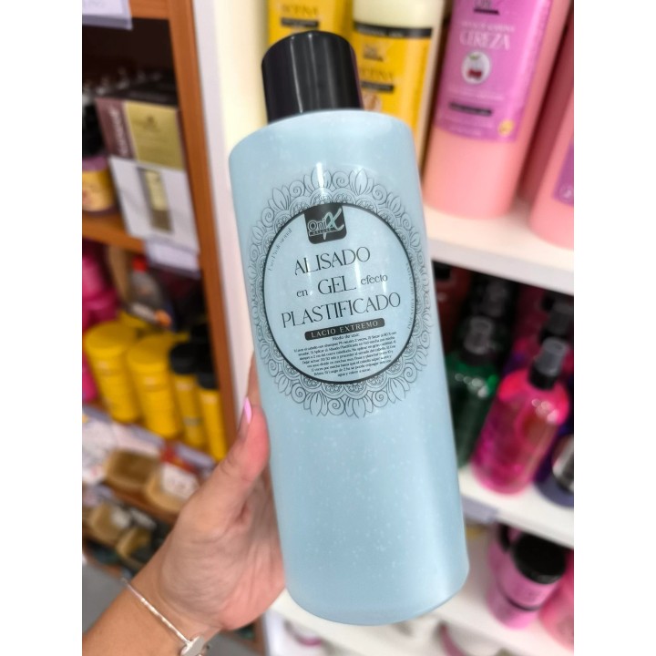 Alisado en Gel efecto plastificado. Onix 1 litro