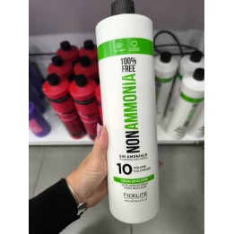 Oxidante 10 vol revelador en crema Sin Amoniaco. Non Ammonia Fidelite. 900ml