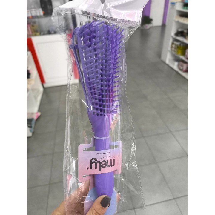 Cepillo flexible regulable para rulos Mely