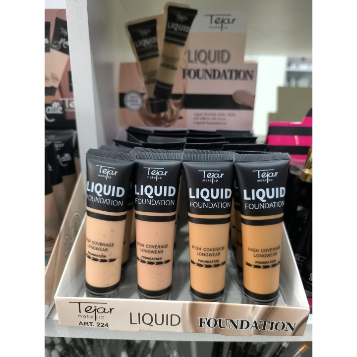Base maquillaje fluido en pomo Tejar