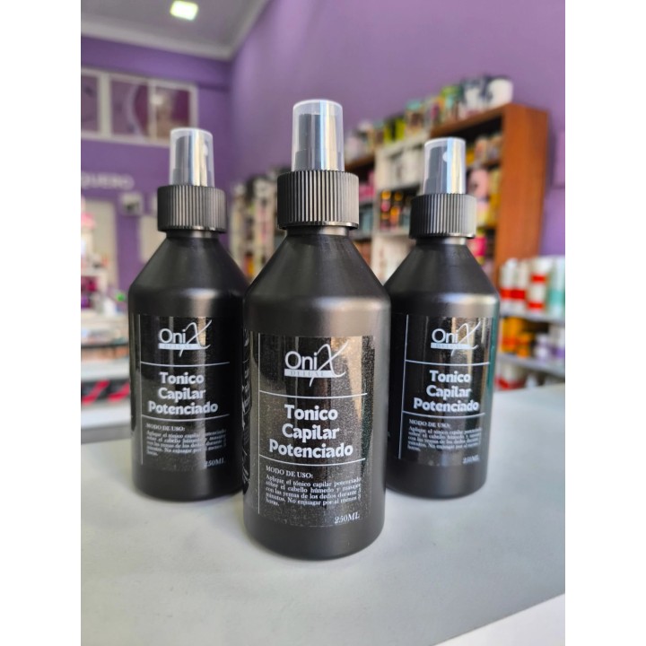 Tonico capilar potenciado. Locion anti caida y crecimiento. Onix. 250ml
