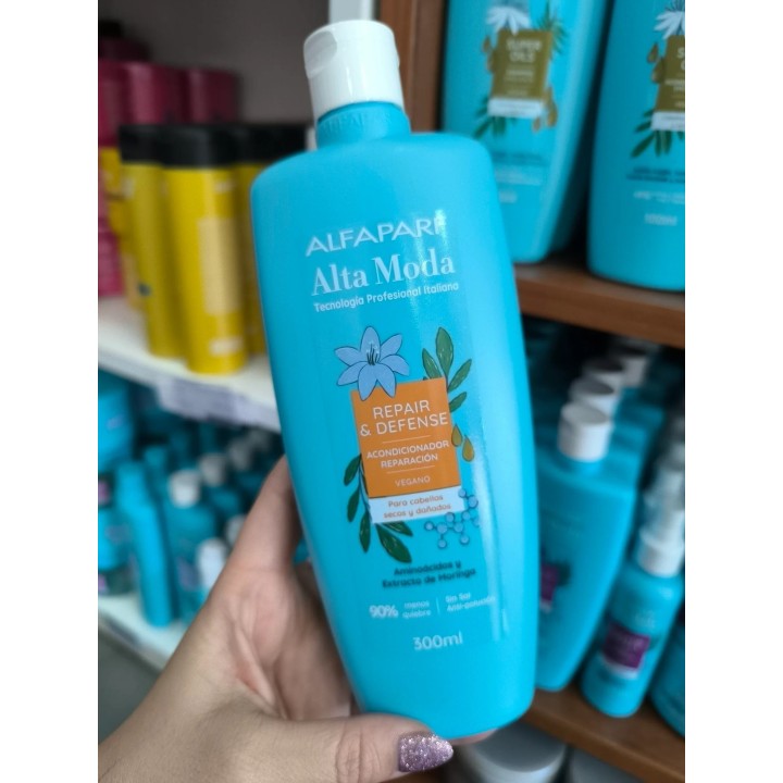 Acondicionador Repair y Defense, para cabellos secos y dañados. Alfaparf. 300ml