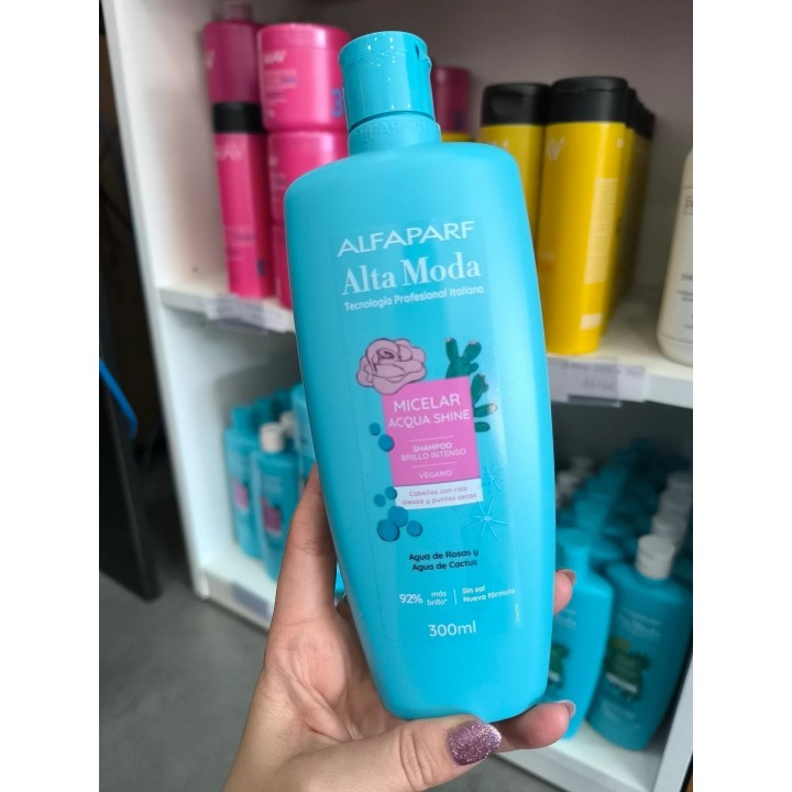 Shampoo Acqua Micelar. Raiz oleosa y puntas secas. Alfaparf. 300ml.