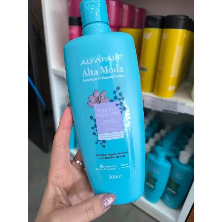 Shampoo Perfect Liss. Para cabellos lacios. Alfaparf. 300ml