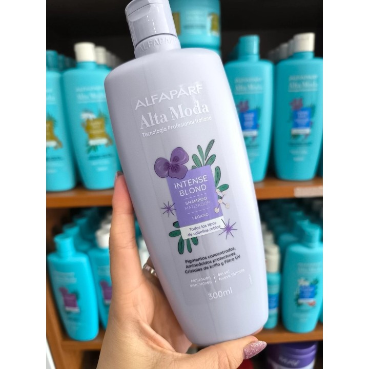 Shampoo Matizador para rubios. Alfaparf. 300ml