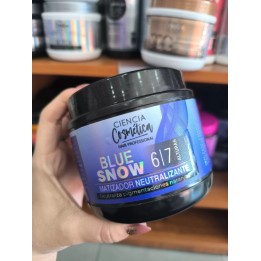 Mascara Matizadora Blue Snow. Ciencia Cosmetica. 500 grs.