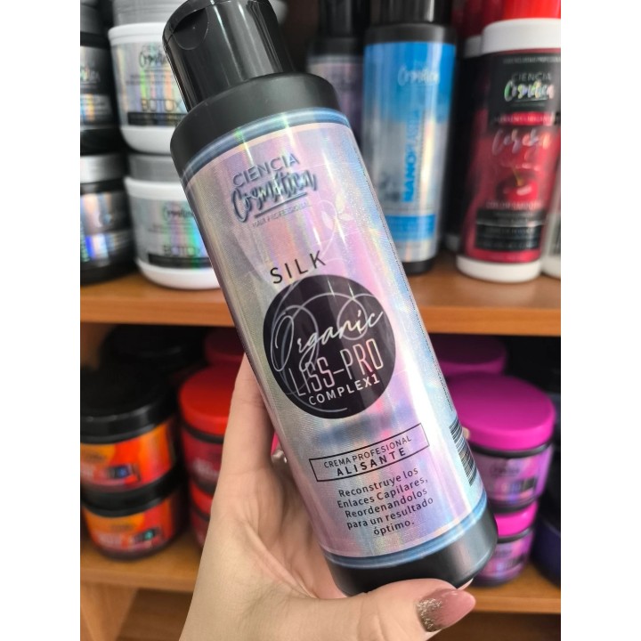 Alisado organico Silk Liss Pro. Ciencia Cosmetica. 500ml