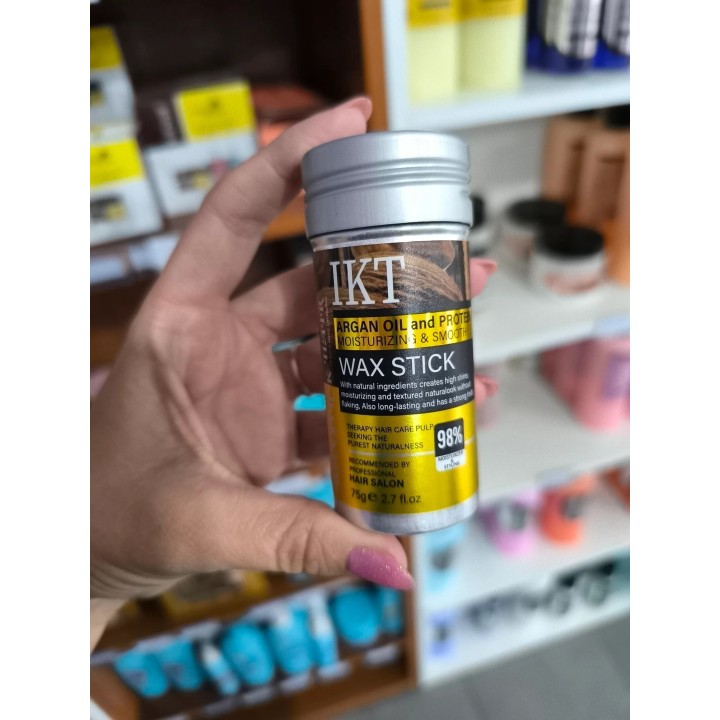 Cera Capilar en barra con Argan y proteinas