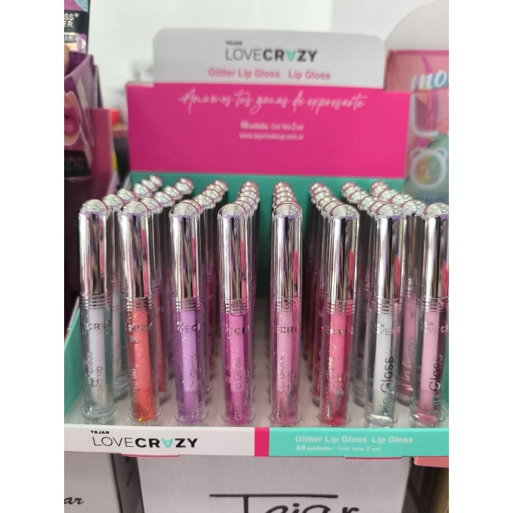 Brillo labial con aplicador 2 ml Tejar Love Crazy